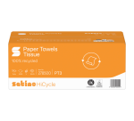 Essuie-mains Satino PT3 HiCycle 278500 2 épaisseurs Pli-V 250x230mm blanc 20x 160 feuilles