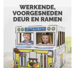 Kartonnen Speelbus Bankers Box Play inkleurbaar