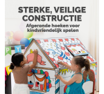 Kartonnen speelhuis XL Verjaardag Bankers Box Play inkleurbaar