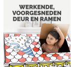 Kartonnen speelhuis XL Verjaardag Bankers Box Play inkleurbaar