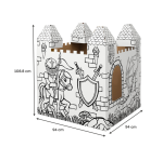 Chateau en carton XL Bankers Box Play à colorier