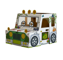 Camion dinosaure en carton XL Bankers Box Play à colorier