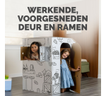 Stand de marché en carton XL Bankers Box Play à colorier