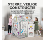 Maisonnette en carton XL Licorne Bankers Box Play à colorier