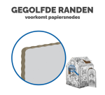 Maisonnette en carton XL Licorne Bankers Box Play à colorier