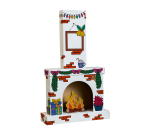 Cheminée en carton XL Bankers Box Play à colorier