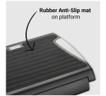 Repose-pieds Desq 4 positions noir