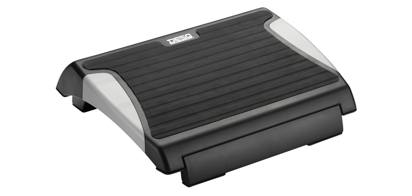 Repose-pieds Desq 4 positions noir