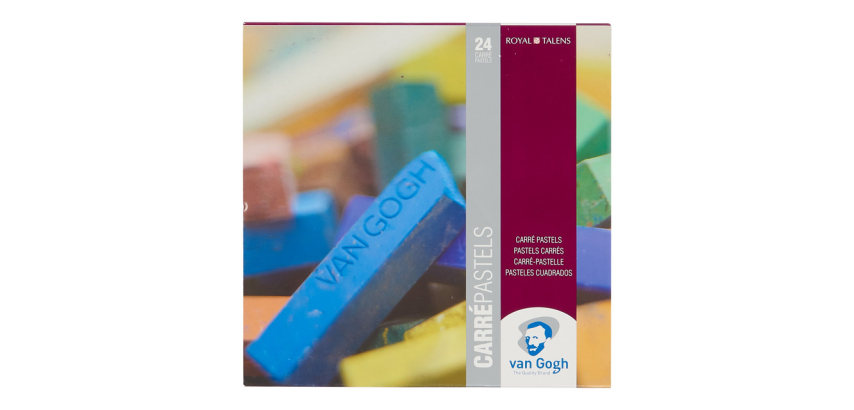 Van Gogh Pastel Square Set of 24 Basic Colors