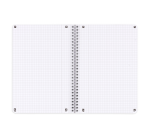 Spiraalblok Oxford Touch B5 geruit 5mm160 pagina's assorti