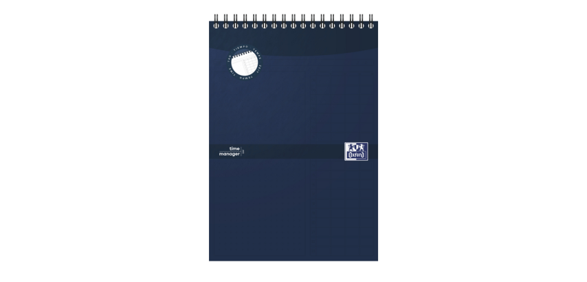 Daily Task Manager Notepad A5 70 Sheets Blue