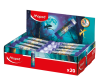 Maped Dragon Eraser Display 20 Blue Colors