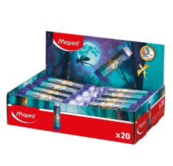 Gum Maped Dragon display à 20 kleuren blauw