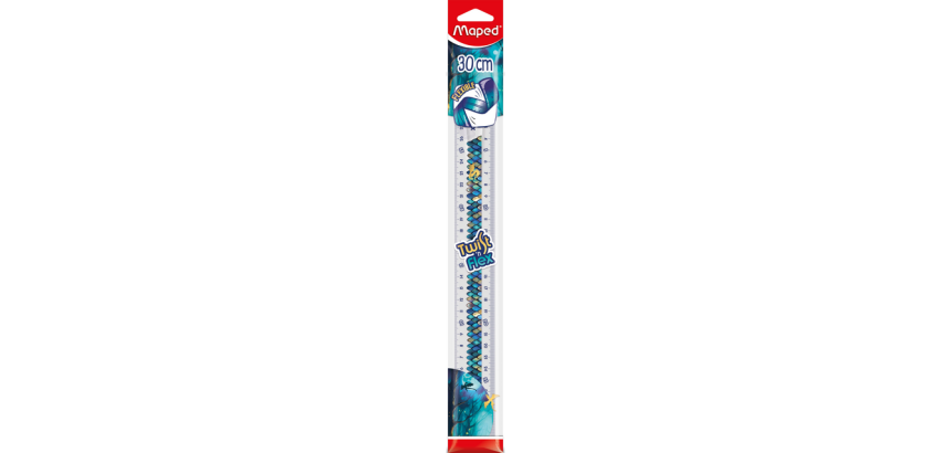 Maped Twist'n Flex Dragon 30cm Blue Ruler