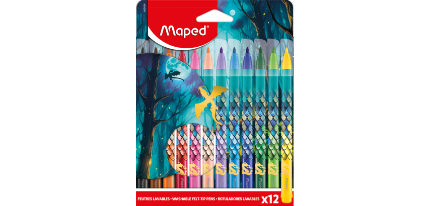 Filzstifte Maped Dragon Set 12 Farben