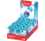 Puntenslijper Maped Arctic Vibes 1-gaats display a 18 stuks blauw