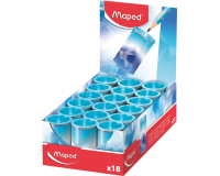 Maped Arctic Vibes Anspitzer 1 Loch Display 18 Stück Blau