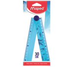 Maped Arctic Vibes 30cm folding ruler blue