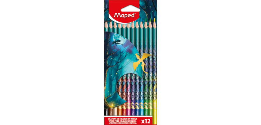 Maped Dragon Colored Pencils Set of 12 Colors