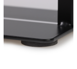 Kaarthouder Europel metaal met acryl bord A4 zwart