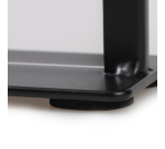 Kaarthouder Europel metaal met acryl bord A5 zwart