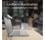 Laptoplamp ACT Clip-on led dimbaar USB