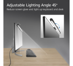 Monitorlamp ACT led dimbaar USB