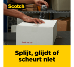 Scotch Box Lock Packaging Tape 3950-EF 48mmx50m 3 pieces