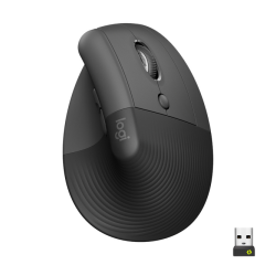 Muis Logitech Lift rechtshandig grafiet