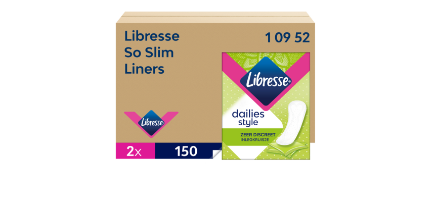 Protège-slip Libresse P2 So Slim 150 pièces