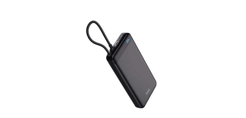 Batterie externe Trust Fiera 20.000 avec câble