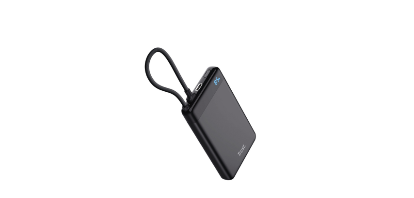 Batterie externe Trust Fiera 10.000 avec câble