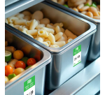 Etiquette Avery HACCP VENDREDI vert 25x25mm 1000 pièces