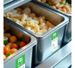 Etiket Avery HACCP vrijdag-groen 40x56mm 500 stuks