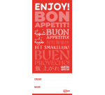 Etiquette Avery scellé de fermeture/indicateur de rupture rouge 40x95mm 250 pièces