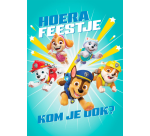 Carte d'invitation Hallmark Paw Patrol lot 6 pièces