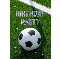 Carte d'invitation Hallmark anniversaire Foot lot 6 pièces