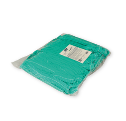 Haarnet Hynex clip non-woven groen pp 100 stuks