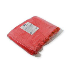 Haarnet Hynex clip non-woven rood pp 100 stuks