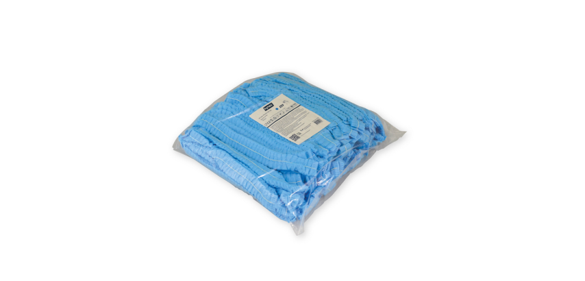 Charlotte Hynex Blue Non-Woven Clip PP 100 Pieces