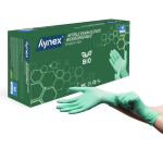 Gant Hynex nitrile Bio M vert 3,5g 100 pièces