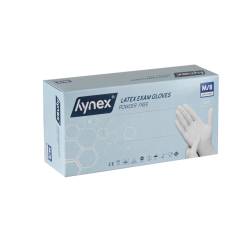 Gant Hynex Latex M blanc 5g 100 pièces