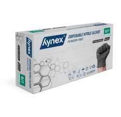 Hynex Nitrilhandschuh extra widerstandsfähig S schwarz 5g 100 Stück