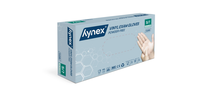 Gant Hynex vinyle S transparent 4,5g 100 pièces