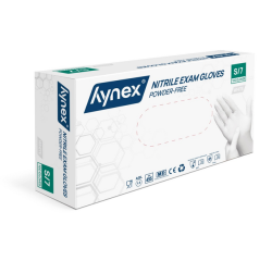 Gant Hynex nitrile S blanc 3,5g 100 pièces