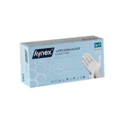 Gant Hynex Latex S blanc 5g 100 pièces