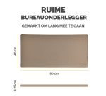 Sous-main de bureau Fellowes Breyta sable