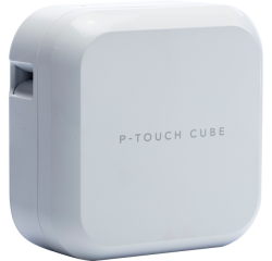 Imprimante étiquette Brother P-touch Cube Pro TZe PT-P710BTH 24mm blanc