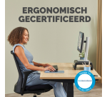 Tapis de souris avec repose-poignet Fellowes Breyta XL bleu