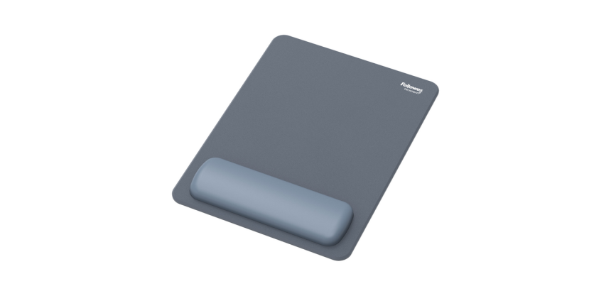 Tapis de souris avec repose-poignet Fellowes Breyta XL bleu